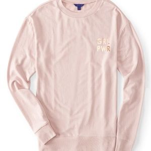 Aeropostale girl power sweatshirt
